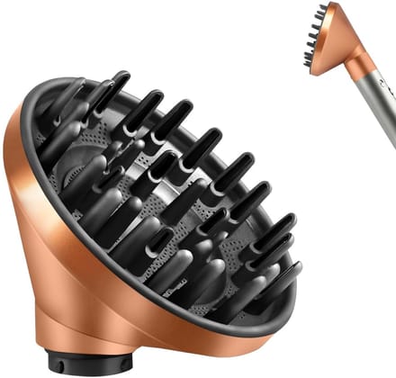 Accessoires Geschikt voor Dyson Airwrapper - Föhndiffuser, universele stylingkop - Diffusermondstuk voor krultang - Goud