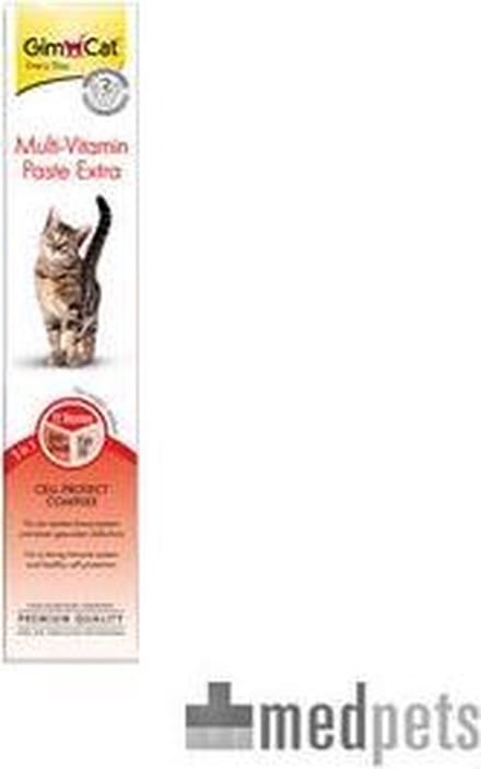 GimCat Multi-Vitamin Pasta Extra - Kattensnack - 100 g