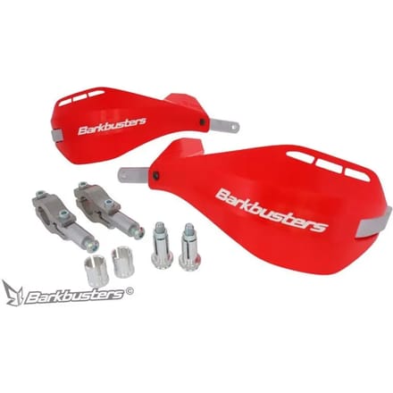 Barkbusters Ego For Straight Handlebar 22mm Handbeschermer Montagekit Rood