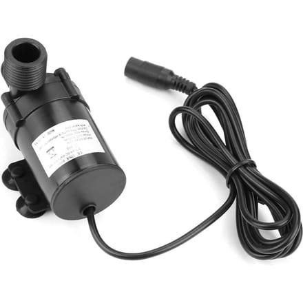 Mini pompe à eau sans balais CC pour chauffe-eau solaire 12 V 40 °C ~ 100 °C