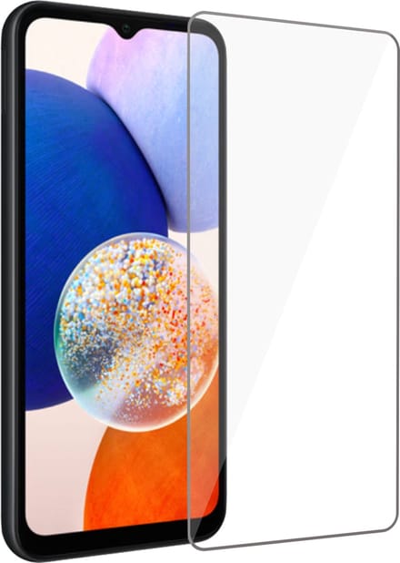 Geschikt voor Samsung A14 5G Screenprotector - Geschikt voor Samsung A14 5G Beschermglas Screen Protector 9H Glas