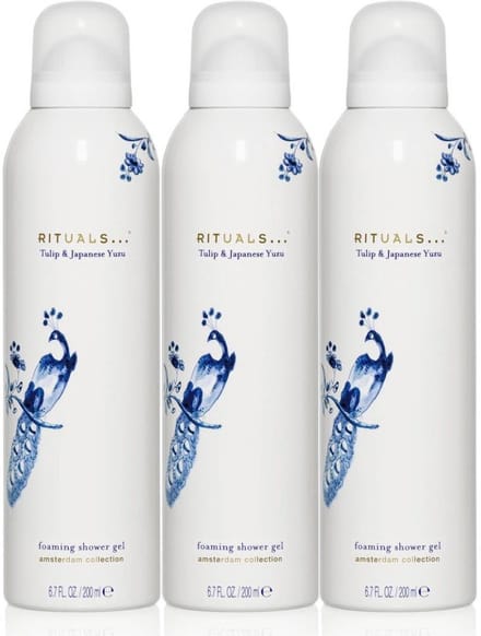 Rituals Amsterdam Collection Value Foaming Shower Gel 3x 200 ml