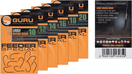 Guru Feeder Special LWGF (10pcs) - Maat : 16