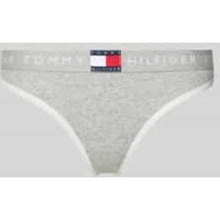 Tommy Hilfiger Rib Thong Light Grey Heather Taglia: S | Biancheria intima Outlet | Donna | Grigio