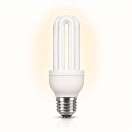 1x Stick Spaarlamp E27 - 15W - Daglicht (6000K) - 910 lm - 10 jaar - Niet Dimbaar