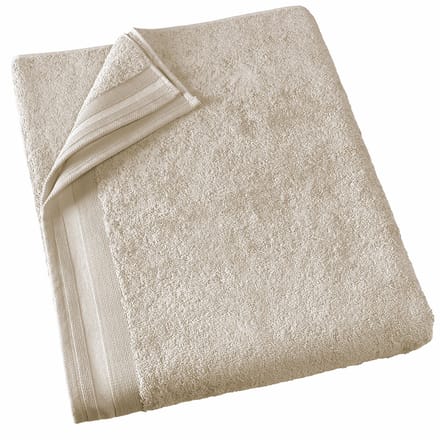 De Witte Lietaer Badlaken Contessa, Sand - 100 x 150 cm - Katoen