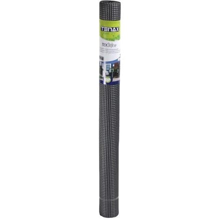Tenax Texstyle Laag Privacy Scherm - 1 x 25 m, Grijs Zwart Zilver