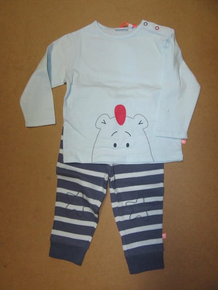 Noukie's - Pyjama - Katoen - Victor - Blauw - 6jaar 116