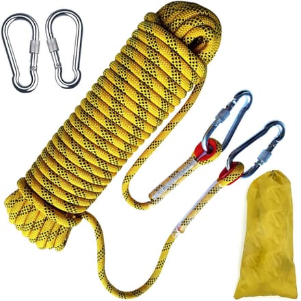 CLGP® Klimtouw – Paracord Touw – Niet Elastisch Touw