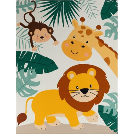 Kindertapijt Bini beige 80x150 cm