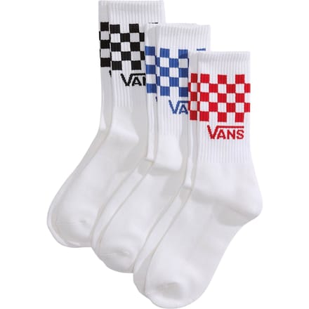 Vans Classic Check Crew Sokken Senior (3-pack)