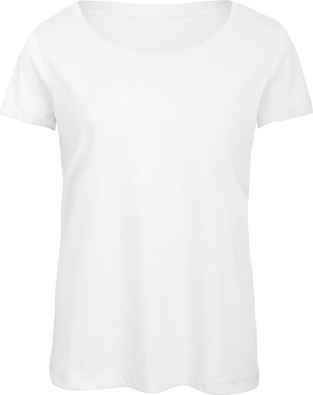 B&C TriBlend T-shirt / Woman CGTW056 - White - L
