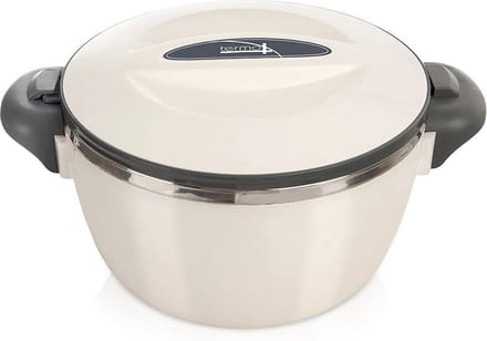 Orion Lunchbox RVS - 0,9 l - BPA-vrij - Crème