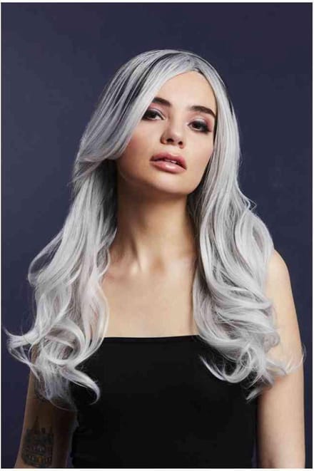 Fever - Khloe True Blend Ice Silver Wig - Zilverkleurig