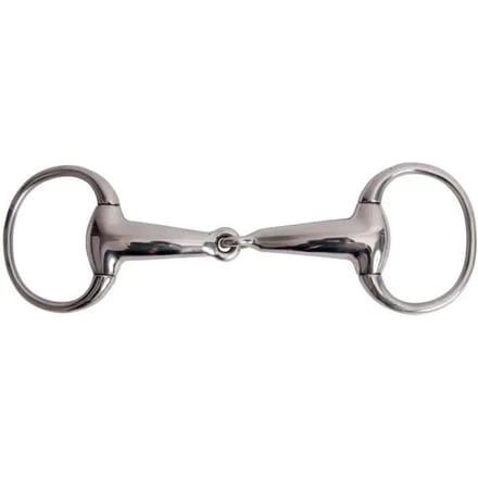 Olijfbit voor paarden met holle loop T de T