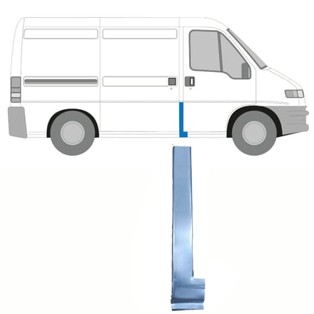 Reparatiepaneel stijl voor Citroen Jumper 1994-2006 / Rechts