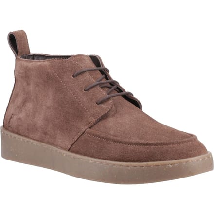 Hush Puppies Rory Suede Heren Chocolade Enkellaarsjes