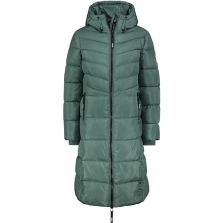 Sublevel Winterjas - LONG PUFFER COAT - S tot XXL - voor Vrouwen - groen
