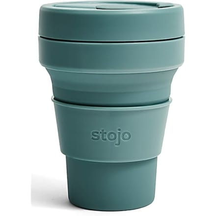 Stojo Opvouwbare Pocketbeker 355ml - Eucalyptus