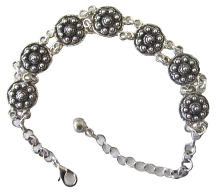 armband zeeuwse knoopjes verzilverd