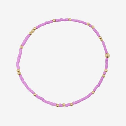 Essenza Beads Bracelet Purple