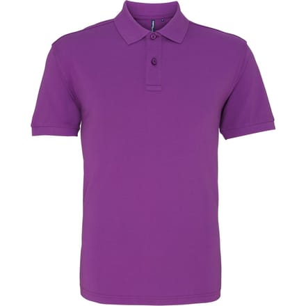 Asquith & Fox Heren Poloshirt met korte mouwen (Orchidee)