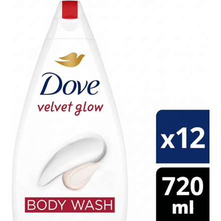 Dove Velvet douchegel 720 ml x 12