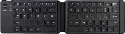 Elementkey FBK – Opvouwbare Bluetooth toetsenbord -  QWERTY – 30 Dagen Stand-by – Bluetooth - Zwart