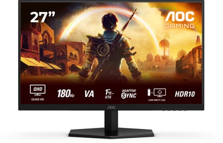 27" AOC Gaming Q27G42XNE - 2560x1440 (QHD) - 180Hz - VA
