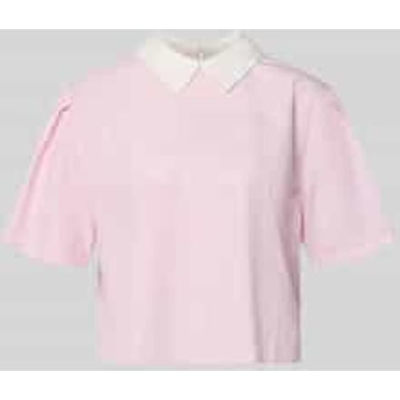 Boxy fit blouse van puur katoen