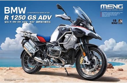 Meng Model Modelbouwpakket Motorfiets - MENG MT005 BMW R 1250 GS ADV Motorfiets Plastic - 1:9 - Modelbouw