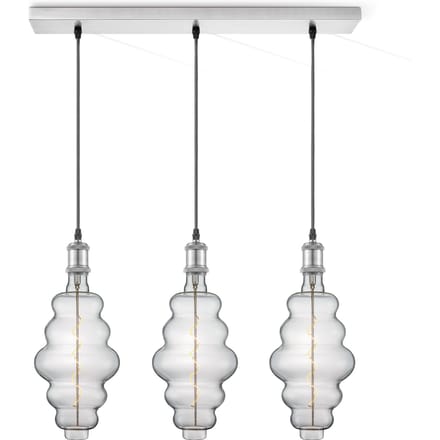 Home sweet home hanglamp Vintage 3L Beam Cloud - helder