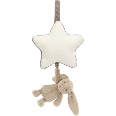 Jellycat muziekdoosje Bashful bunny beige