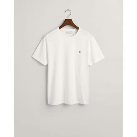 Gant T-Shirt Regular Uni Fine Shield Embroidery Wit / male