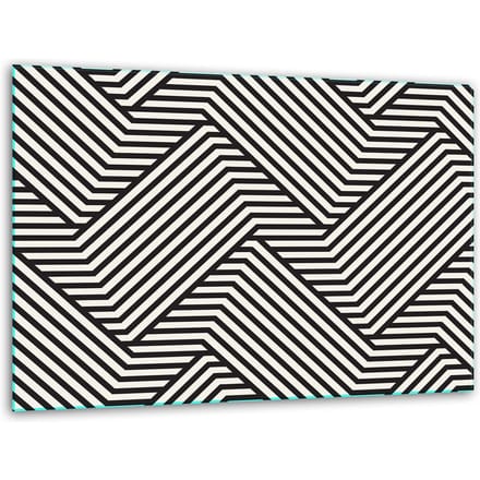 TMK ArtDeko - Glazen Snijplank - 40x30 cm - Vlak Horend