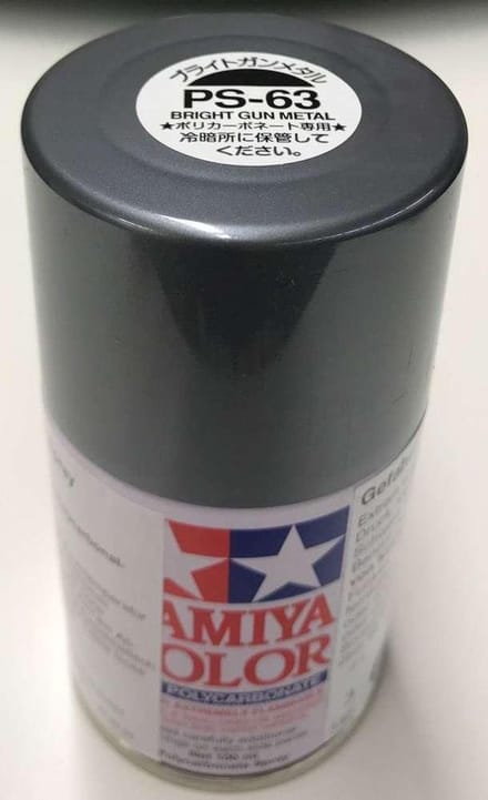 TAMIYA PS-63 Hell Gun Metall Grau 100 ml