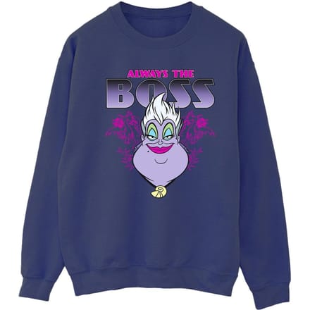 Disney Dames/Dames De Kleine Zeemeermin Ursula Mama Is De Baas Sweatshirt (Marineblauw)
