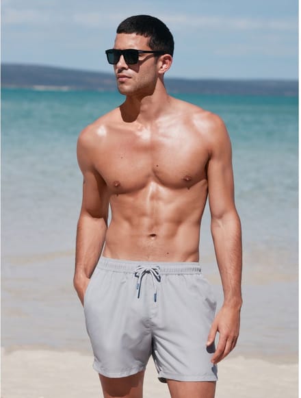 Next - Heren - Essential zwemshorts 4 stuks - Blauw