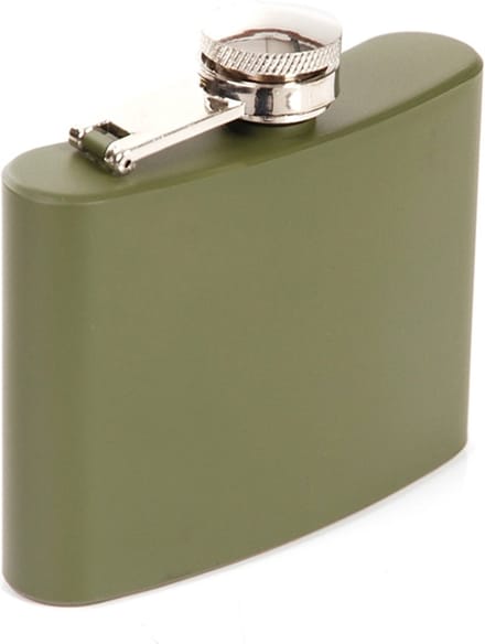 Zakfles/heupflacon groen 120ml