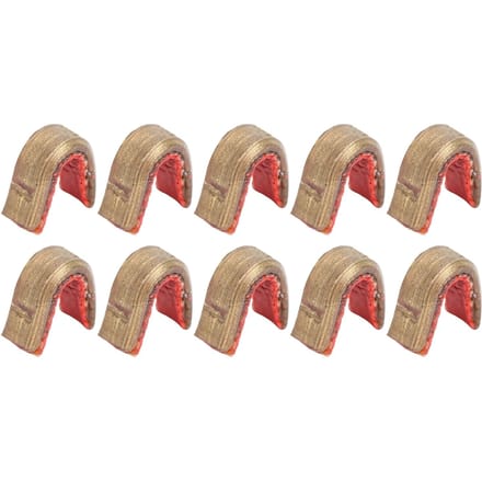 10 pièces Corde d'arc de tir à l'arc Nock Boucle de fixation en laiton Clip Accessoires de corde d'arc de chasse