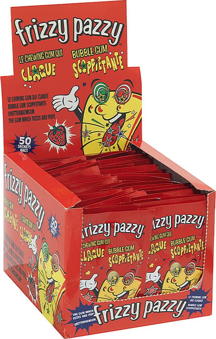Frizzy Pazzy Kauwgom - 50 pakjes