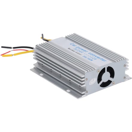 DC24V naar DC12V Auto Stroomomvormer 30A 360W IP68 Waterdicht Veilig Buck Transformator voor Golfkar Auto Vrachtwagen gray