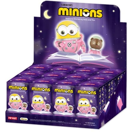 POP MART Minions Bedtime Stories by Bob and Tim Series Figures Blind Box