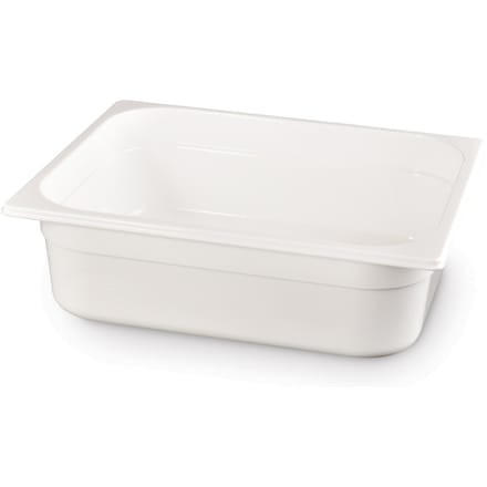 HENDI Gastronormbak – polycarbonaat – 6,5L – wit – 325x265x100 mm