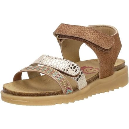 Develab Meiden Sandalen Meiden Sandalen - Cognac - Maat 23