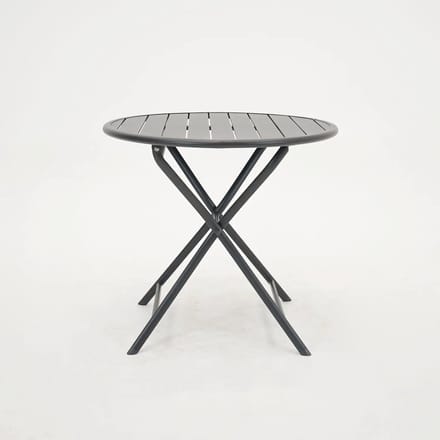 Tuintafel Globe 80cm rond grijs