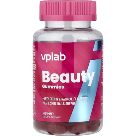 Vplab Beauty Gummy Jelly, Gemengde Bessen, 60 Gummies
