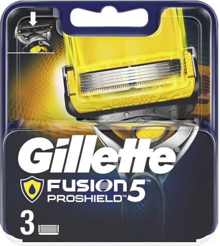 Gillette Fusion 5 ProShield Scheermesjes - 3 stuks