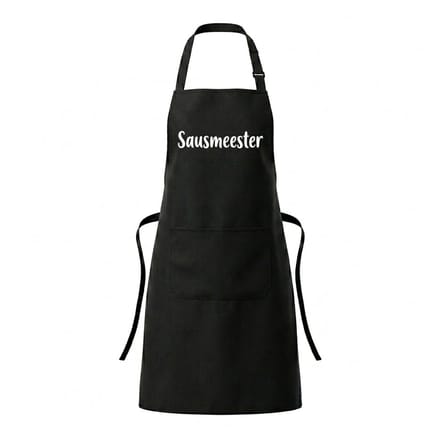 Sausmeester Barbeque Schort | BBQ Zomer Schort | Keuken Schort