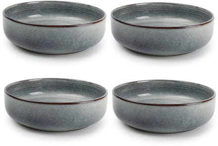 ONA Kommen Duna Blue ø 15 cm - 4 Stuks